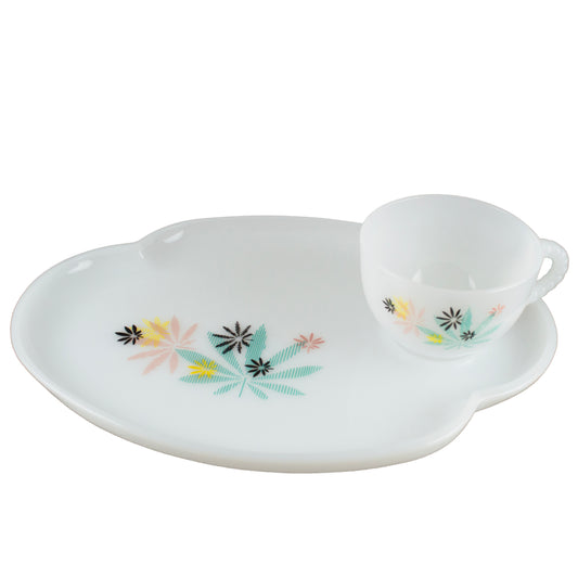 1960's Retro Snack Plates