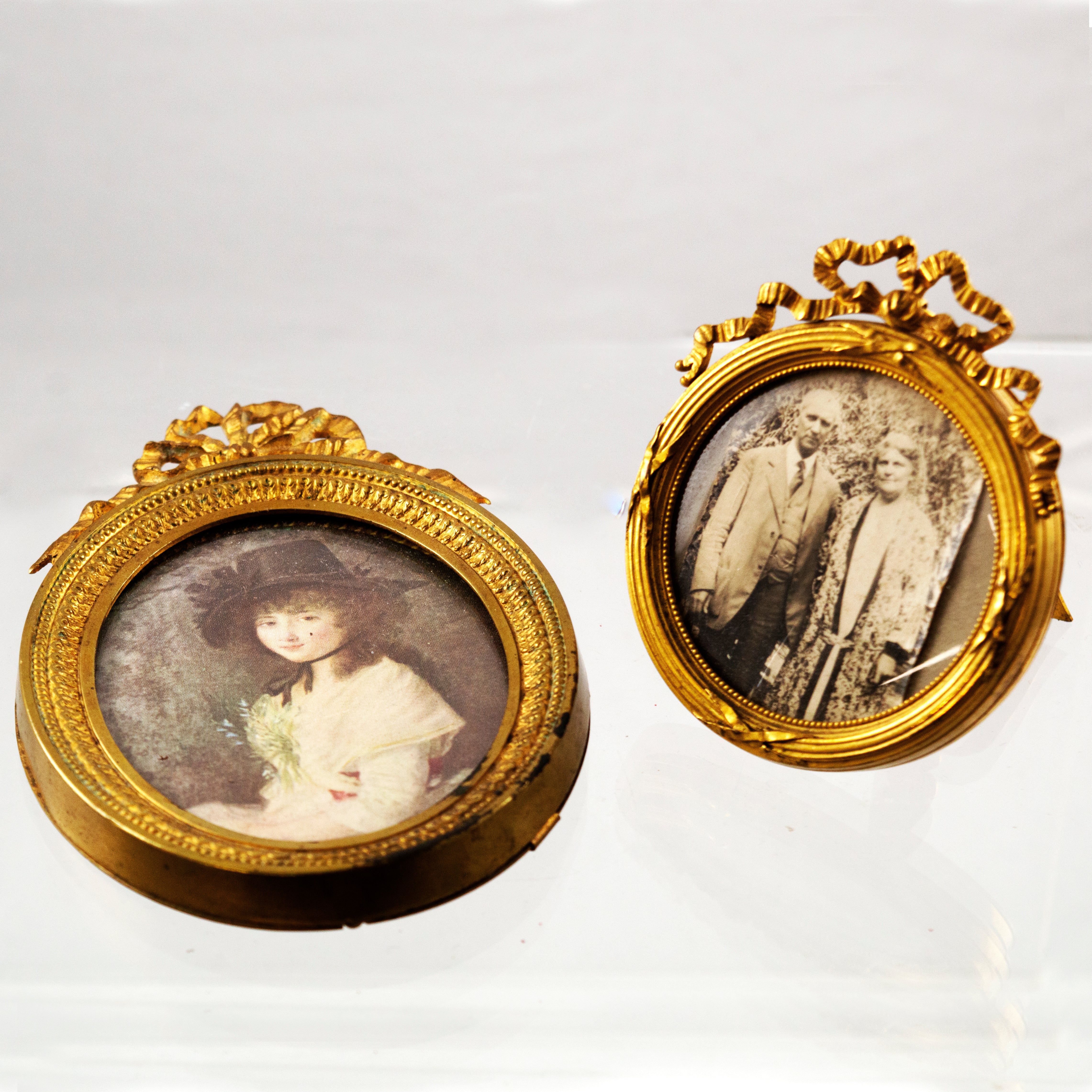 Victorian Mini Gold Frames