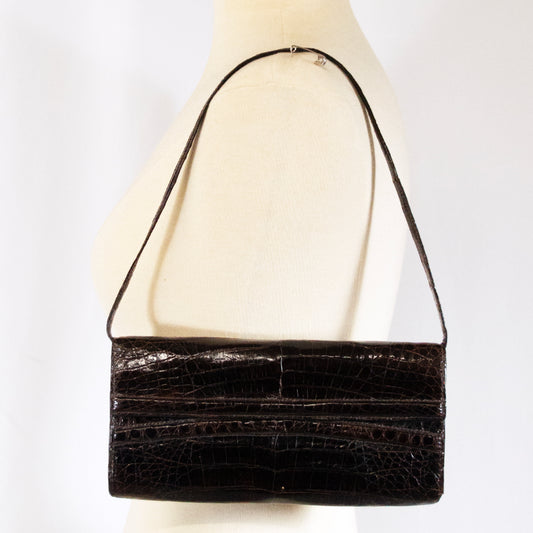 Vintage Nancy Gonzalez Crocodile Purse