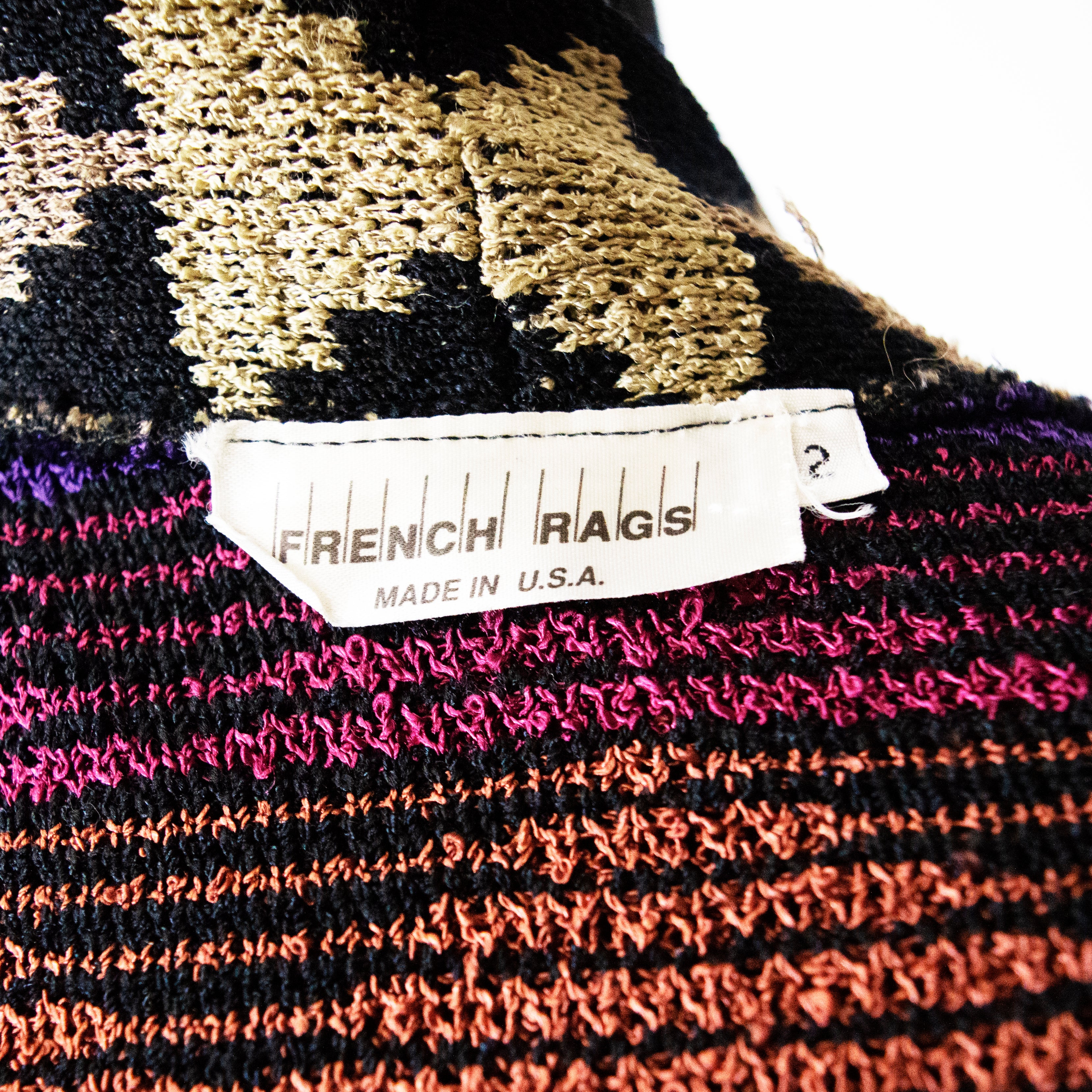 Vintage French Rags Duster