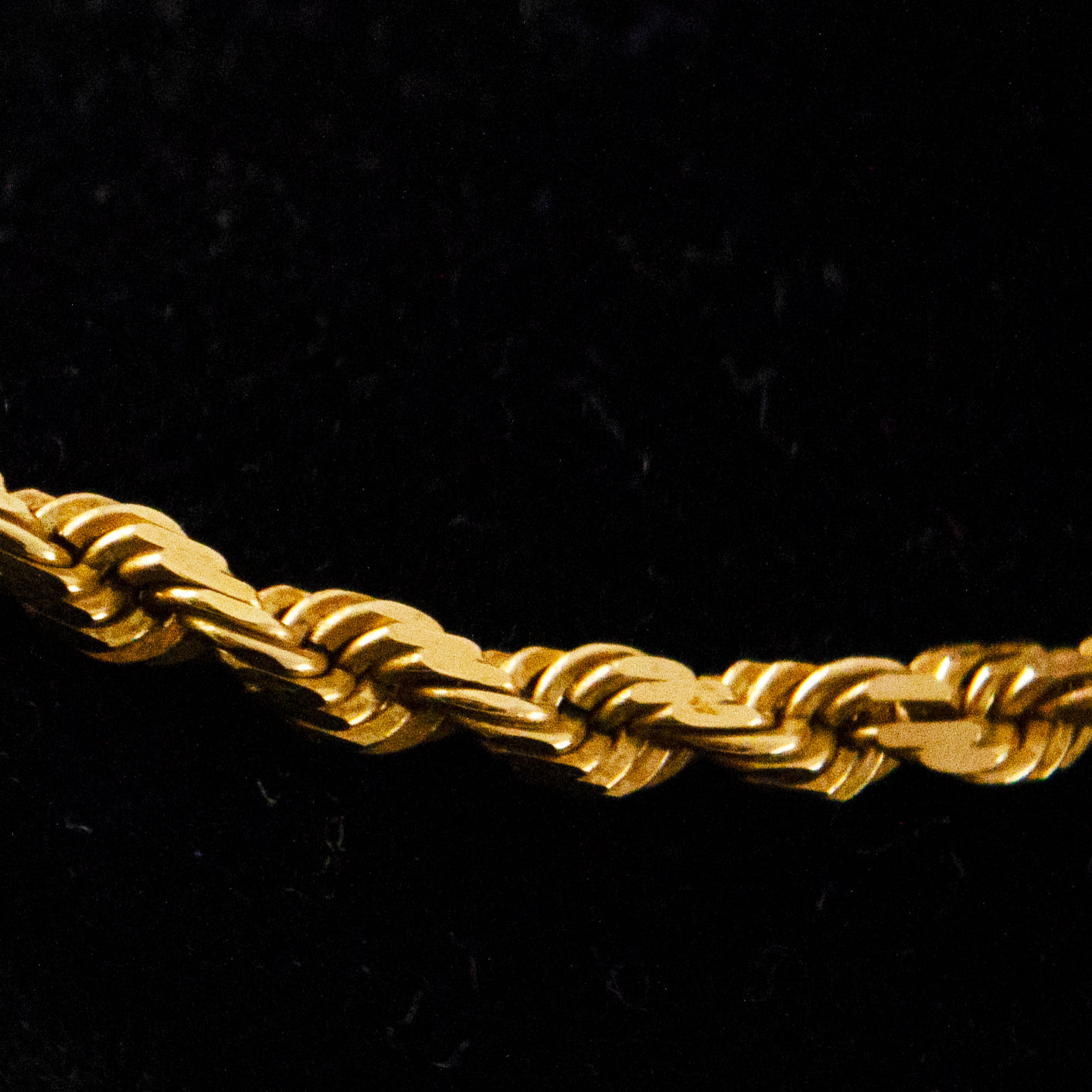 14K Gold Twisted Chain