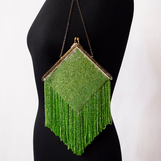 Antique Deco Beaded Purse