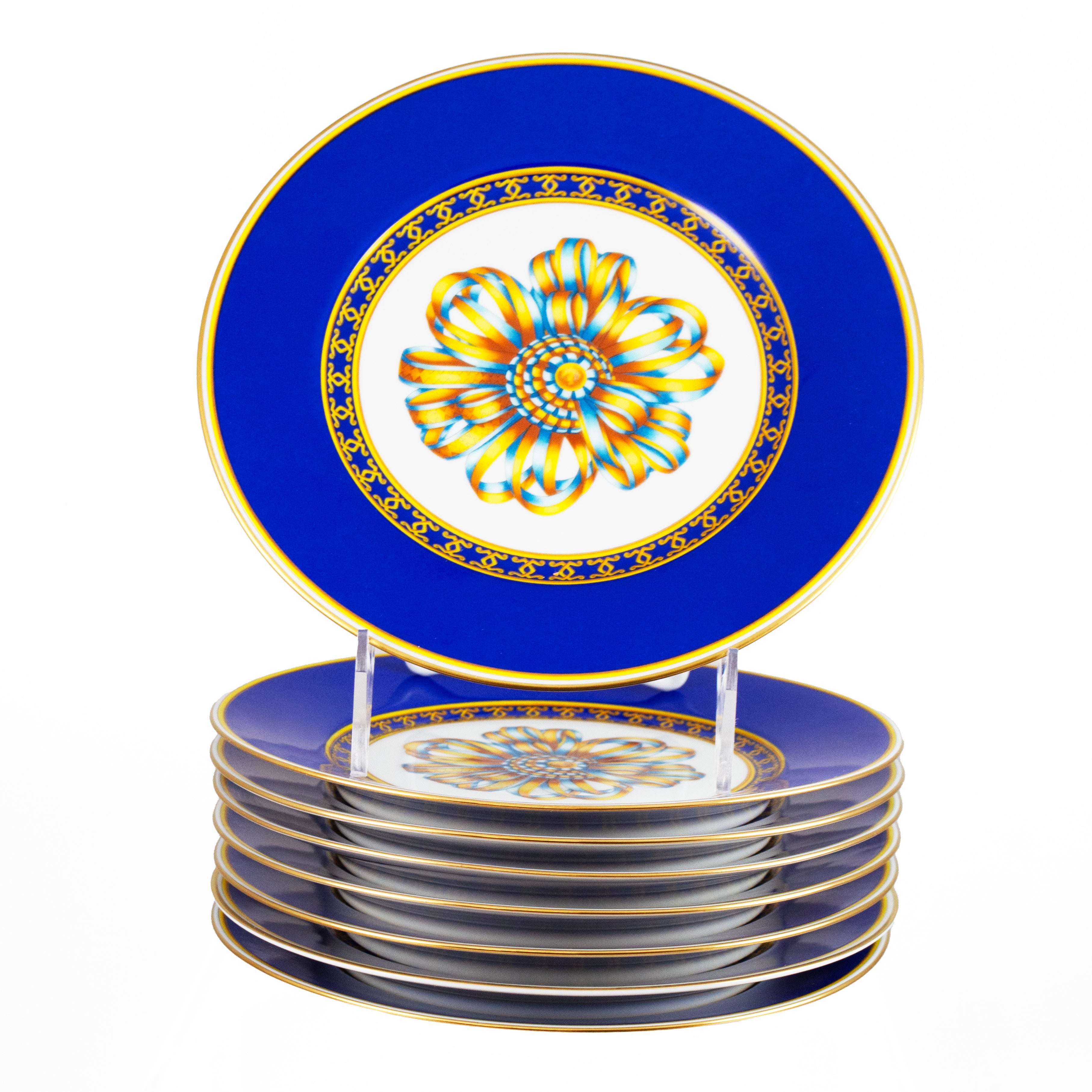 Vintage Hermes Salad/Dessert Plates