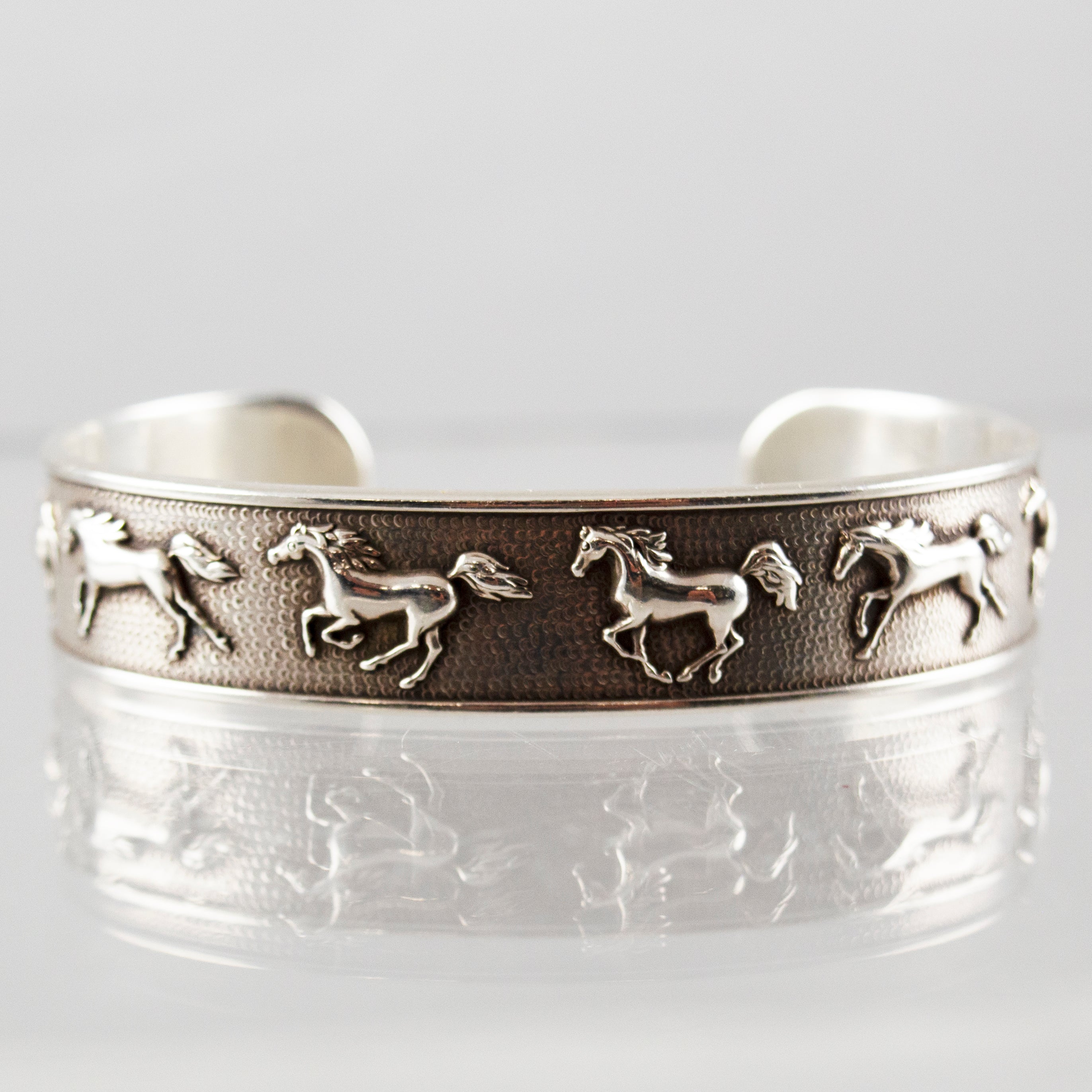 Kabana Sterling Horse Bracelet