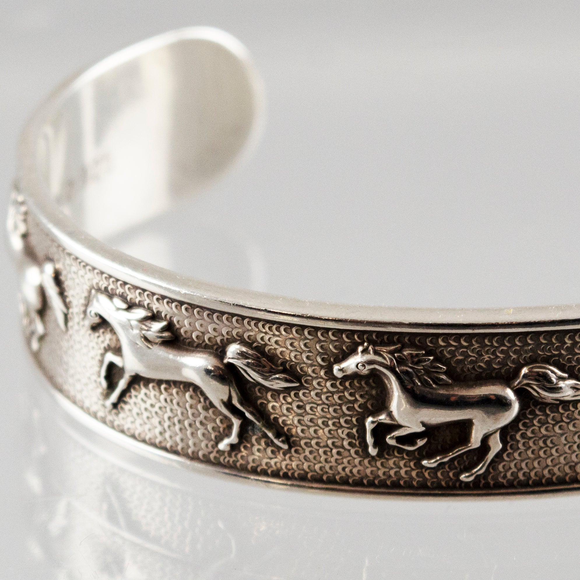 Kabana Sterling Horse Bracelet