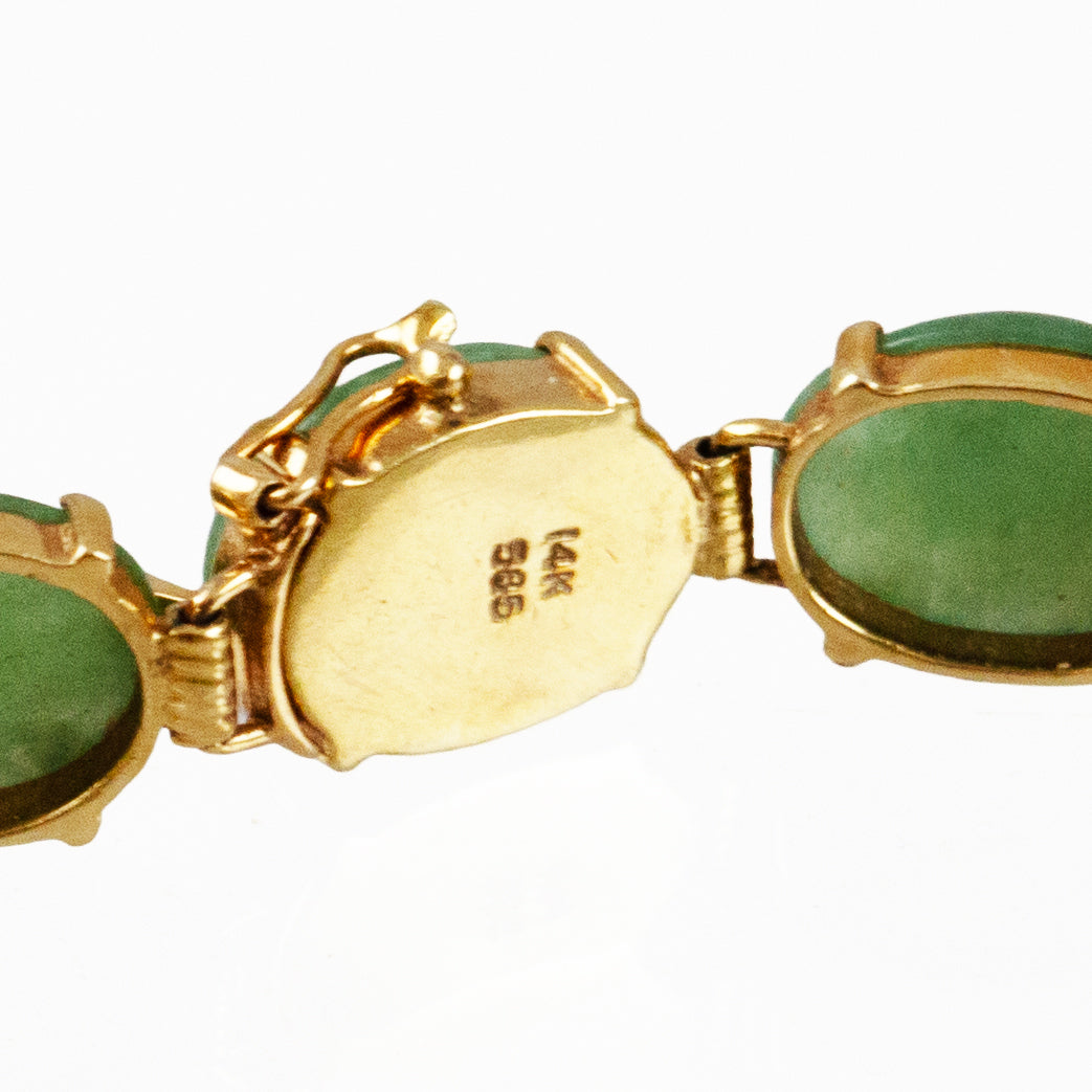 Jade 14k Bracelet