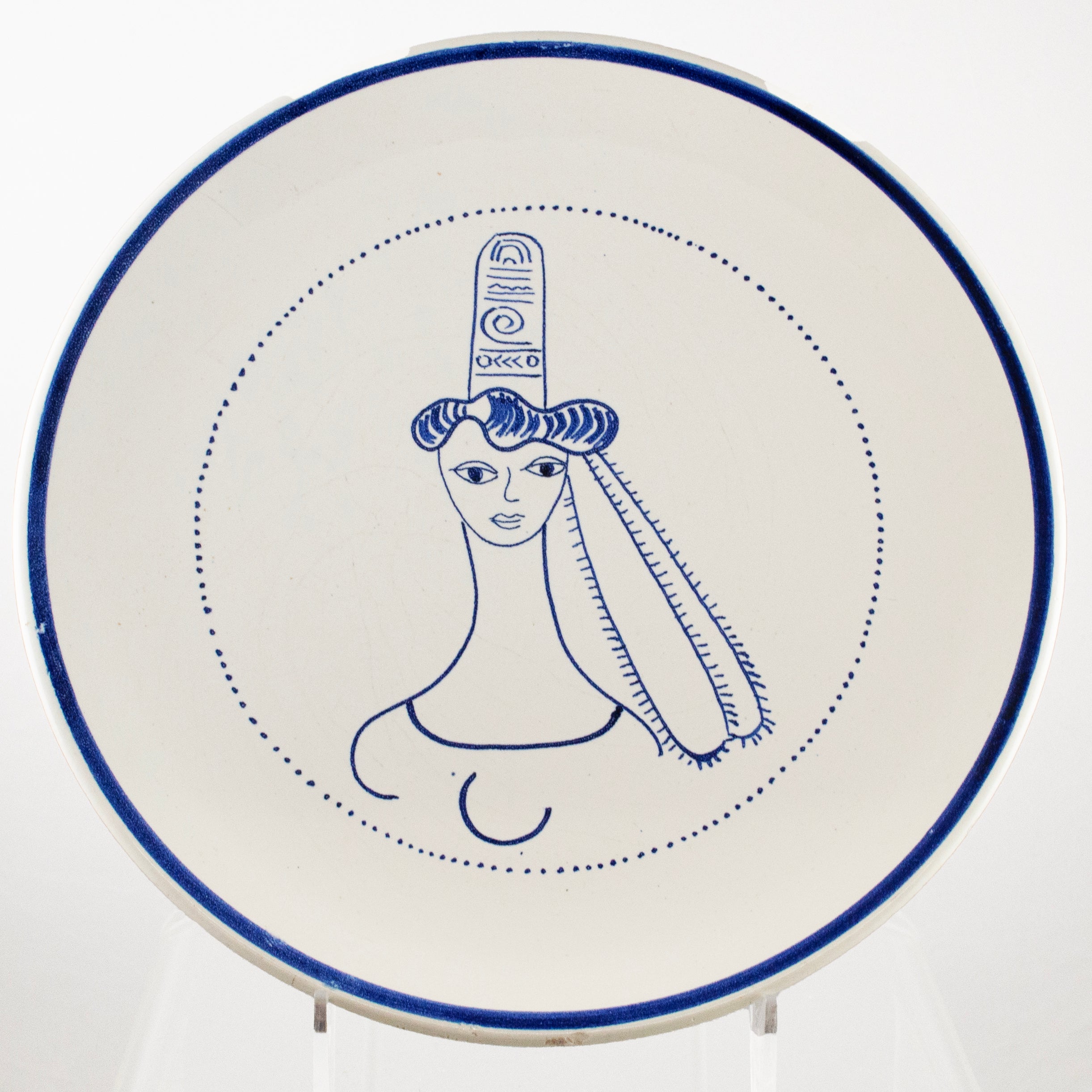 French Mid-Century Plates